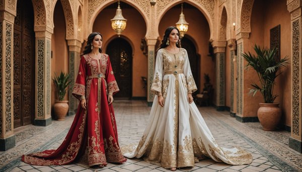 10 caftans marocains pour un mariage élégant inoubliable