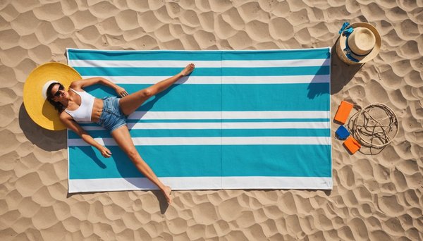 Tendances de serviettes de plage écoresponsables cet été